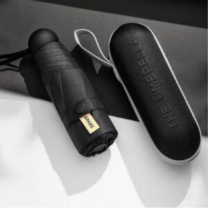 Dù xếp mini đen