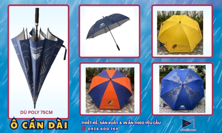 Ô cán dài in logo theo yêu cầu