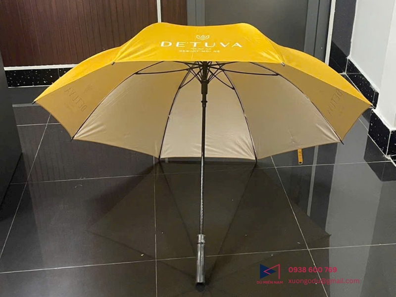 Ảnh thực tế dù poly sau khi hoàn thiện