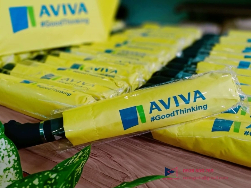 ô cầm tay quà tặng khách hàng aviva