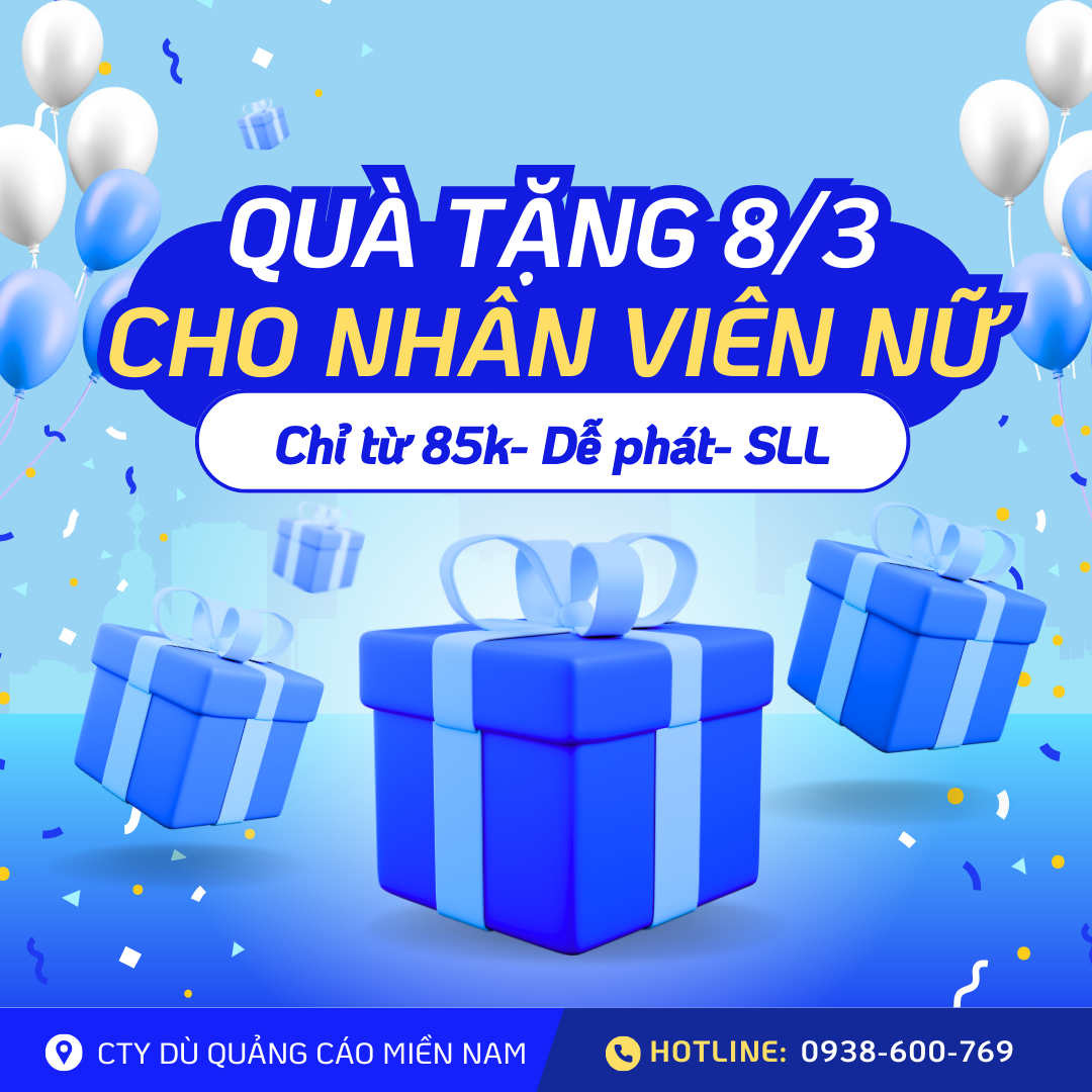 Quà tặng 83 cho nhân viên nữ