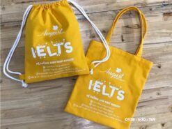 Túi vải canvas in logo làm quà tặng doanh